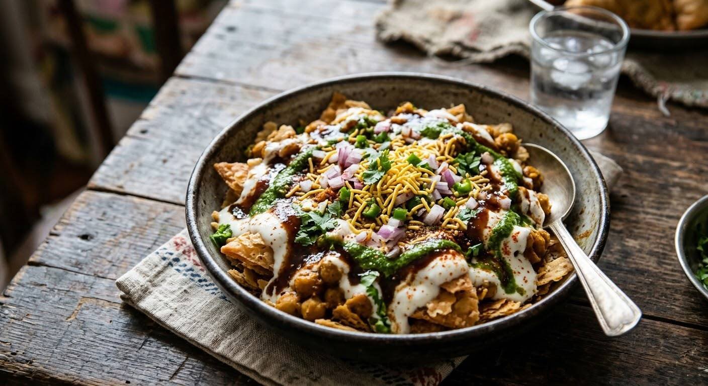 265251d1-4ab8-40ee-bf7e-c8763fc495ed Samosa Chaat - Image 1
