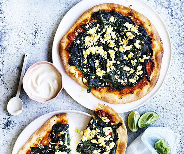 Palak Paneer Pizza Palak Paneer Pizza - Image 1